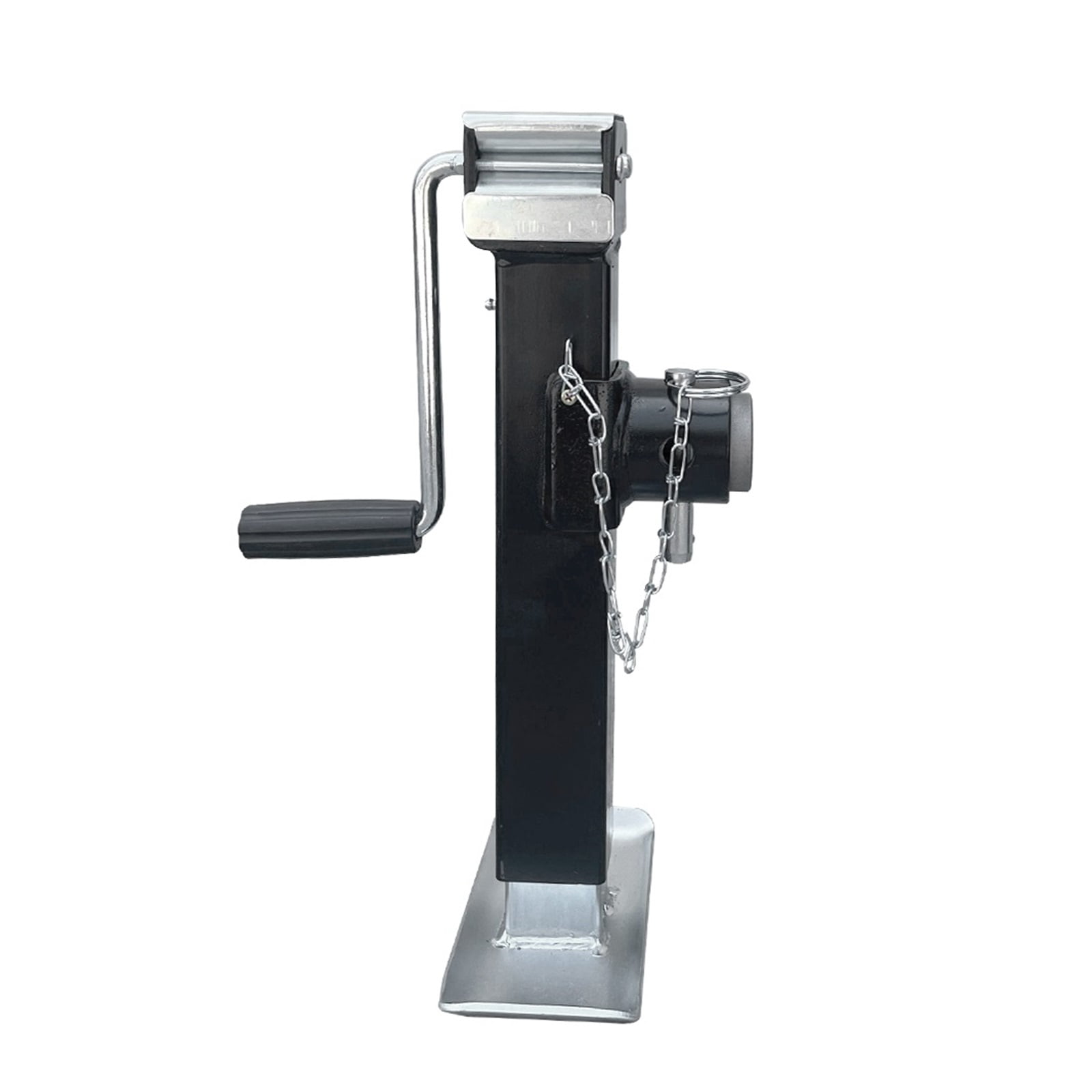 Side Swivel Weld-on Square Tube Trailer Jack Stands Support Legs Corner Steady CAP5000LBS Camper RV Parts Caravan Accessories ,RV Universal Fit