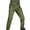 Olive Green, variant on WREESH Men's Cargo Pants Multiple Pockets Trousers Work Wear Pocket Olive Green