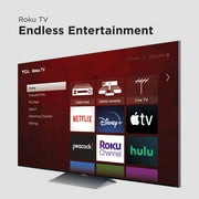 TCL 75 Class 6-Series 4K UHD Mini-LED QLED Dolby Vision HDR Roku Smart TV – 75R635