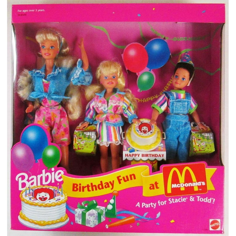Barbie Birthday Fun at McDonald's