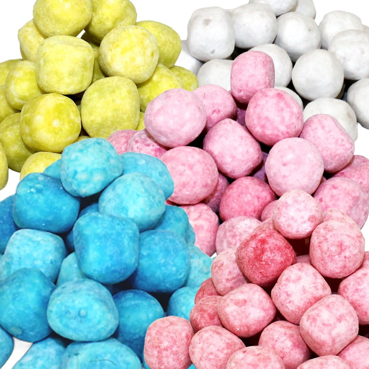 Eiffel Bon Bons Variety 5 Pack, 4 Ounce Each Pack of 5 Caramel, Blue Raspberry, Apple, Cherry & Strawberry, Chewy Candy Snack, The Hampton Popcorn & Candy Company
