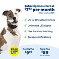 thumbnail image 6 of Open Box PetSafe Guardian GPS 2.0 Dog Fence + Tracking Wireless Dog Fence with Reliable Dual Frequency GPS Tracking Smaller Collar for All Breeds 10 lbs and Above Subscription Required, 6 of 9