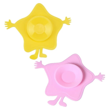 

4PCS Baby Bowl Suction Pads Nonslip Silicone Mats Suction Cup Pads Kids Tableware Suckers (2PCS Yellow 2PCS Pink)