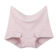 thumbnail image 1 of Timegard Plus Size Panties for Women Ribbed High Waist Full Coverage Comfort Briefs Solid Color Underwear, 1 of 4