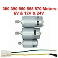 thumbnail image 3 of Motors For Kids Electric Car 550 Rs390 Rs380 12V 6V Dl555 24V 10 Teeth 1 Cm, 3 of 5