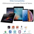 thumbnail image 4 of Stylet Actif Compatible avec Écrans Tactiles iOS&Android, Crayon pour iPad avec Double Fonction Tactile, Stylet Rechargeable pour iPad/iPad Pro/air/mini/iphone/cellphone/samsung/tablette Dessin&Écriture, 4 of 8