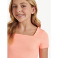 thumbnail image 5 of Justice Girls Mesh Hem Tulip Short Set, Sizes XS - XLP, 5 of 6