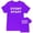 Purple, variant on NYC FACTORY Men's Event Staff Tee NR, Front & Back, Gold, L