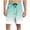 Light Blue1, variant on Lmnyox Mens Sweat Shorts Striped Elastic Waist Drawstring Knee Length Sport Shorts Casual Loose Summer Shorts with Pocket