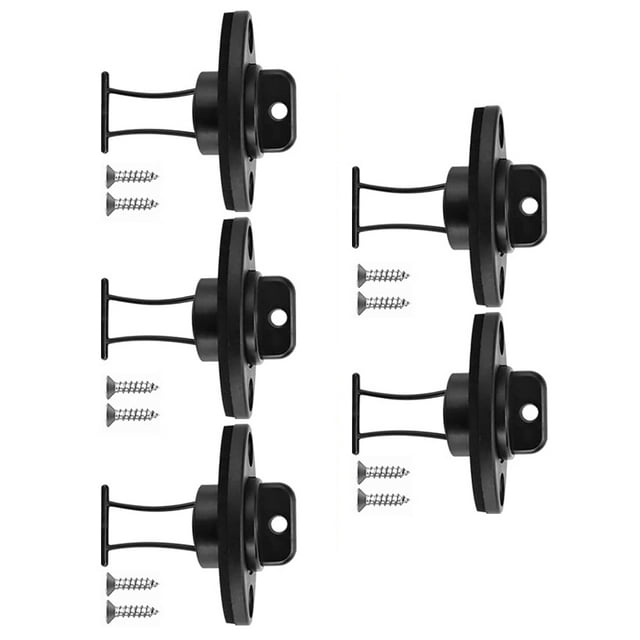 Kenally Paquete de 5 tapones de drenaje de plástico para kayak, sellado a prueba de fugas, tapón de drenaje de canoa de barco de repuesto Bombillas para automóviles
