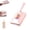 Pink, variant on Handheld Double Roller Carpet Brush, Multi-Functional Handheld Double Roller Sofa Sweepers with Crumb Collector, Manual Sweeper for Bed Desktop Carpet Pet Hair (Pink)