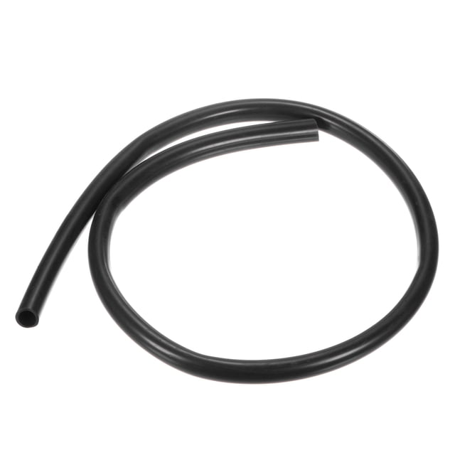 1 Paquete de Tubo de Silicona de 1 Metro, 12x16mm (IDxOD) Tubo de Caucho de Silicona Manguera Flexible Negra