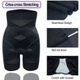 thumbnail image 5 of QRIC Women Butt Lifter Shapewear Waist Trainer Thigh Slimmer Body Shaper Tummy Control High Waist Shorts, 5 of 7