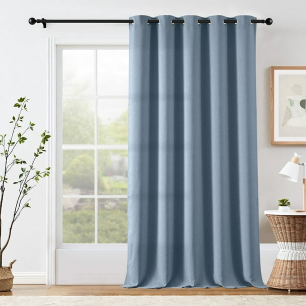 Cortina jinchan, 183 x 244 cm, color azul oscuro, para oscurecer la habitación