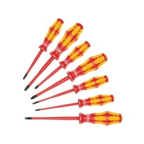 Wera 135961 Kraftform Plus VDE Screwdriver Set - Slim Blade and Handle