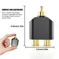 thumbnail image 5 of BQBQERT 6Pieces RCAs Male to 2 Female Splitter for Printers and Video Recorders, 5 of 7