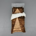 thumbnail image 1 of Ambesonne Forest Bedding Set 3 Pcs, Wooden Path Adventure, Twin XL, Brown Green, 1 of 3