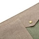 thumbnail image 5 of GOOHOCHY Sobre Carpeta de archivos Porta documentos organizador desplegable Portafolios Bolsa de documentos duradera Carpetas de archivos de papel 33 x 23 cm (verde militar), 5 of 7