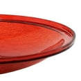 thumbnail image 4 of Achla Designs Hand Blown Crackle Glass Hanging Outdoor Birdbath, Tomato Red, 4 of 8