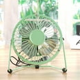 thumbnail image 1 of Mini USB-Fan Table Fan with 4 metal blades, Black, 1 of 8