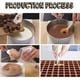 thumbnail image 5 of Moldes cuadrados de silicona para caramelos de 80 cavidades, perfectos para caramelo, chocolate, praliné, 5 of 5