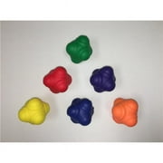 70 mm PU Foam Reaction Ball, Assorted Color - Set of 6