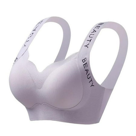 Lisbinx Bras for Women Full Coverage Women s Steel Ring Gathering Bra Underwear Daily Bra Clearance Items