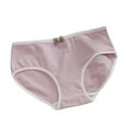 thumbnail image 3 of JUSLIO Womens Underwear Cotton Briefs Comfortable Breathable Soft Panties Purple L, 3 of 3