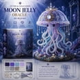 thumbnail image 2 of DIY Kit for Adults Teens, 3D Bead Animal Kit with Step-by-Step Instructions, Mythical Creature Beading Craft Set, Handmade Decor Making Kit for Birthday Christmas Gifts (Jellyfish), 2 of 4