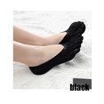 thumbnail image 2 of HELEVIA 5 Pairs Orthopedic Compressing Socks for Women Toe Socks Breathable Five Finger Split Toe Socks Invisible Boat Socks, 2 of 8