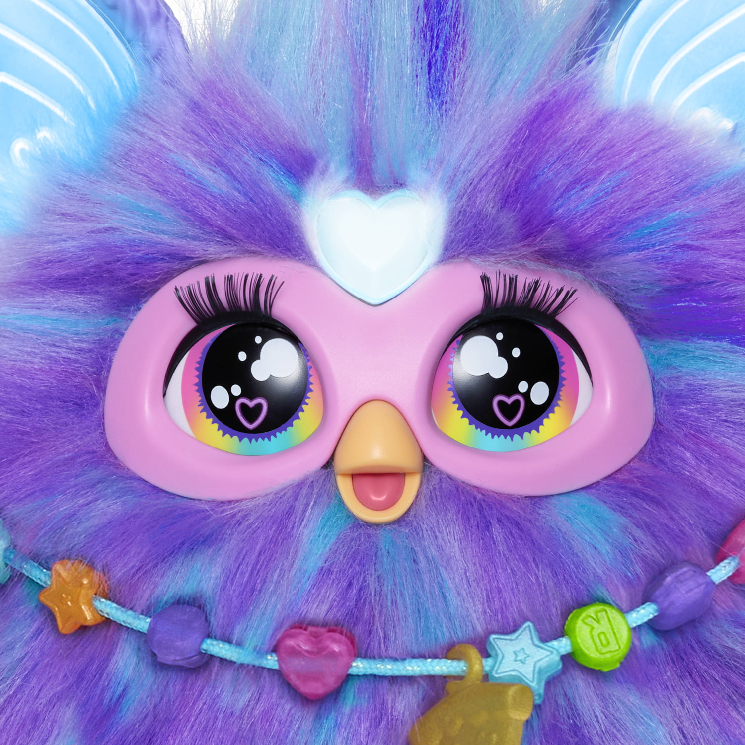 No.543 テディベア　パープル Furby Purple Interactive Plush Toy - Furby