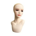 thumbnail image 2 of MERIGLARE Female Mannequin Head for Hairpieces Earrings s Displaying Making Styling L, 2 of 9