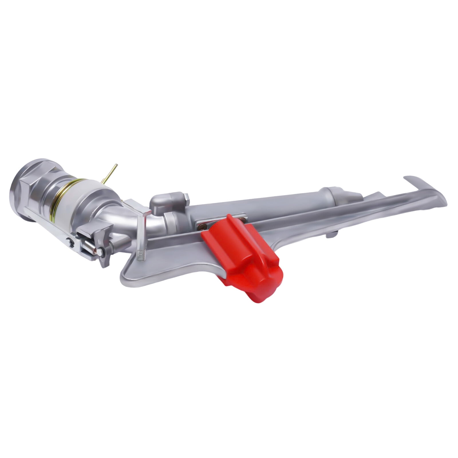 2.8in Zinc Alloy Irrigation Spray Gun, 360° Adjustable Impact Sprinkler for Large Area Water Irrigation