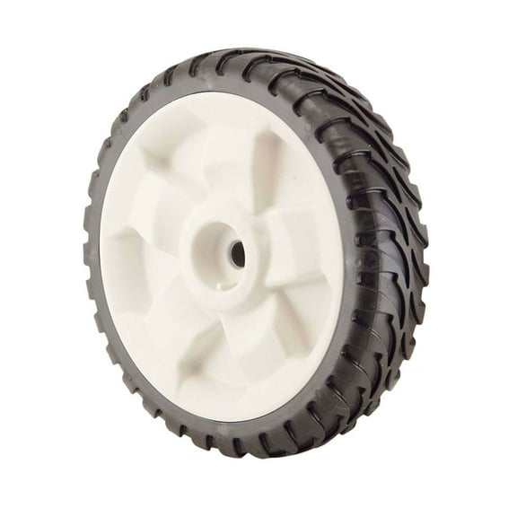 Genuine Toro 8" Front Wheel Assembly for Lawn Mowers fits 20339, 20377, 20378, 20379, 20959, 21378, 21761 / 115-2878, 119-0311, 137-4832