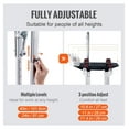 thumbnail image 3 of Drywall Stilts 24-40 Inch Adjustable - Aluminum Painting Stilts for Home Decoration, Tree Pruning, Wall Painting, Lightweight & Compact with Textured Rubber Base, 3 of 6
