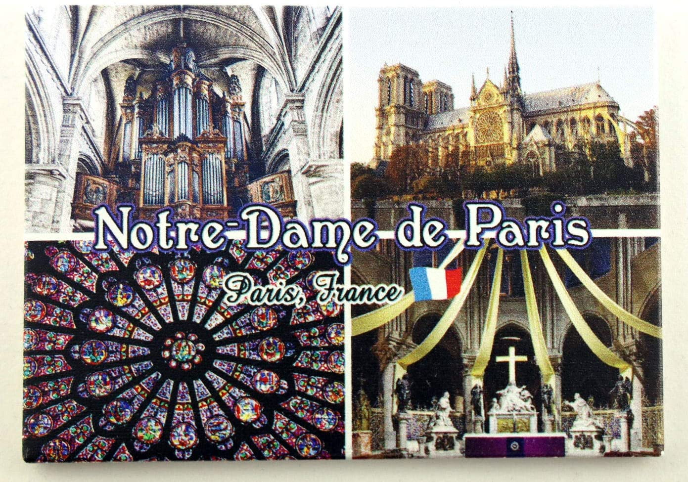 Paris France Notre Dame Fridge Magnet Souvenir Magnet Kühlschrank 