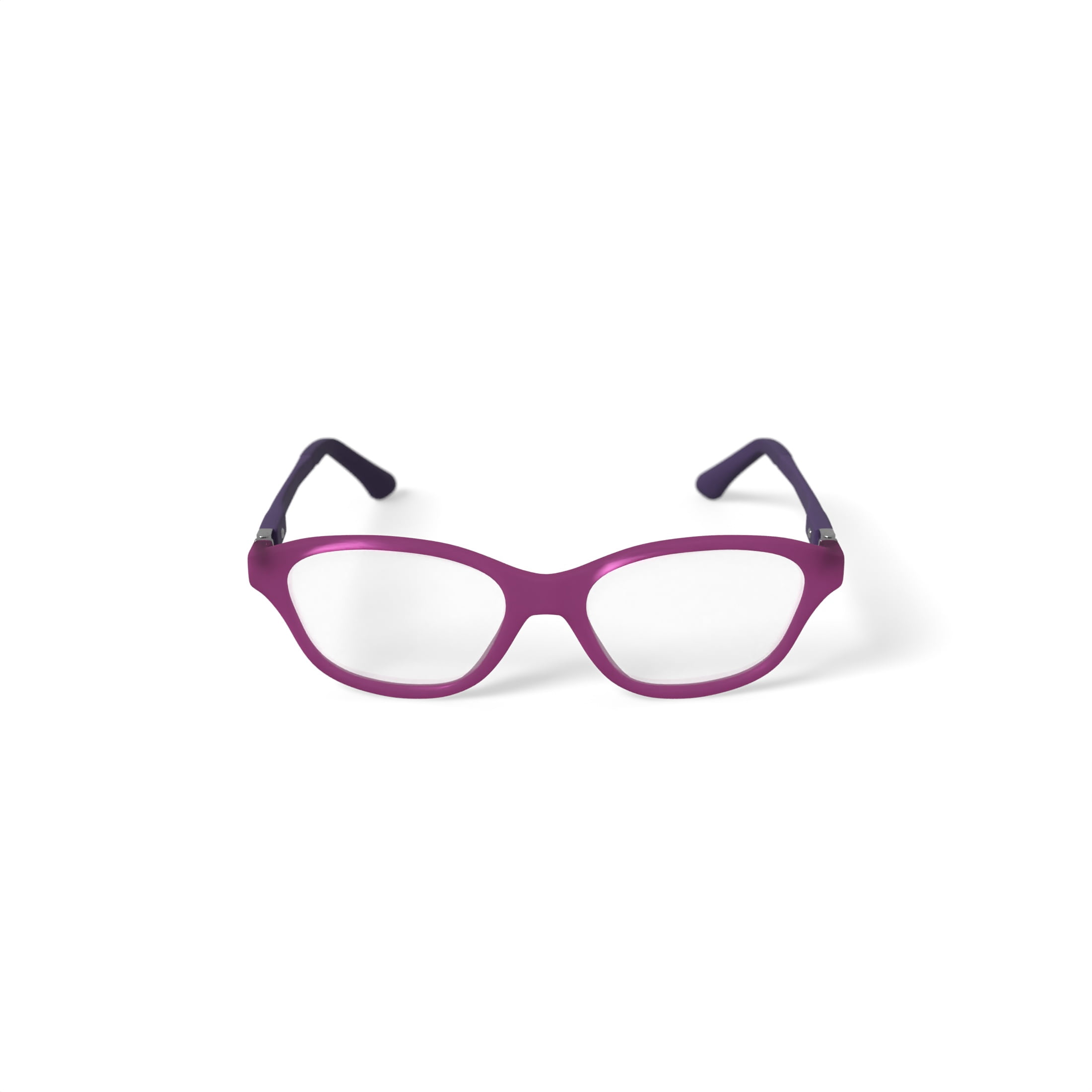 Adolfo Youth Majorette Square Prescription Eyeglasses with Case, Pink