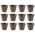 thumbnail image 1 of The HC Companies 12 Inch Indoor or Outdoor Classic Flower Pot Planter (12 Pack), 1 of 12