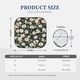 thumbnail image 3 of Fotbe Flowers Juego de 2 Piezas de Parasoles para Parabrisas | Bloqueador Solar para Auto | Accesorios Plegables para Protección Solar Interior-Small, 3 of 6