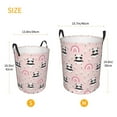 thumbnail image 5 of Balery Cute Cartoon Panda Round Laundry Basket with Handles Waterproof Freestanding Laundry Hamper for Clothes Toys in the Dorm and Family-, 5 of 8