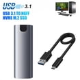 thumbnail image 3 of M.2 NGFF NVME SSD Hard Disk Case Enclosure to USB3.1 Axpa Case R GEN2 C3L3, 3 of 8