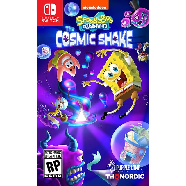 Spongebob Squarepants Cosmic Shake Ninrendo Switch
