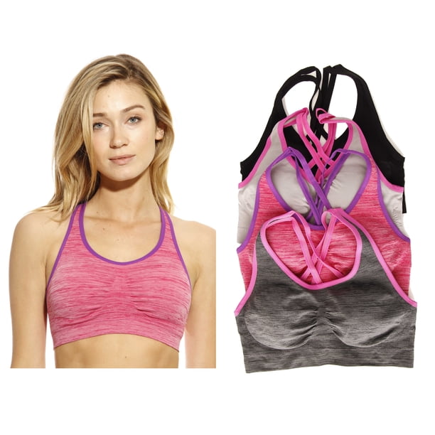 Just Intimates 4P201007BXS Just Intimates Sports Bra / Bras (Pack