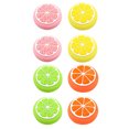 thumbnail image 1 of MasteelfCA 8pcs Silicone Lemon Fruit Thumb Grips Analog Sticker Cover Joystick Caps, 1 of 7