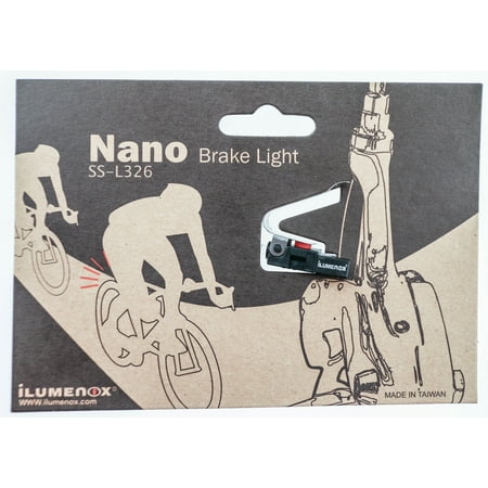iLumenox Nano SS-L326 Rear Road Bike Caliper Cantilever V-Brake Brake Light (Best Road Bike Brakes Calipers)