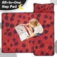 thumbnail image 4 of Red Cheetah Leopard Pattern Toddler Nap Mats for Kids Preschool,Sleeping Mat Bag or Kids,Toddler Sleeping Bag,Toddler Nap Mat or Daycare, 4 of 6