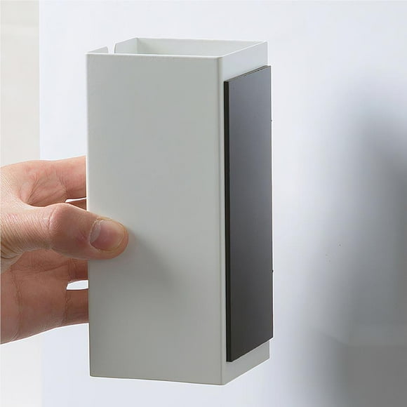Kitchen Storage Kitchen Shelves Nail-free No Trace Free Perforated Side Refrigerator Hanger Strong Magnetic Cling Film Storage Rack