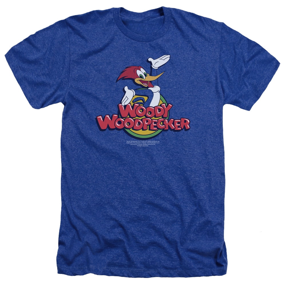 woody woodpecker animated cartoon character woody adult heather t-shirt