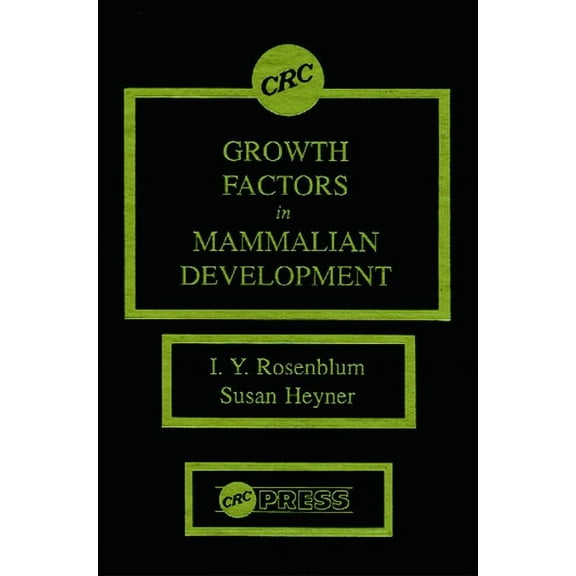 Growth Factors in Mammalian Development, (Hardcover)