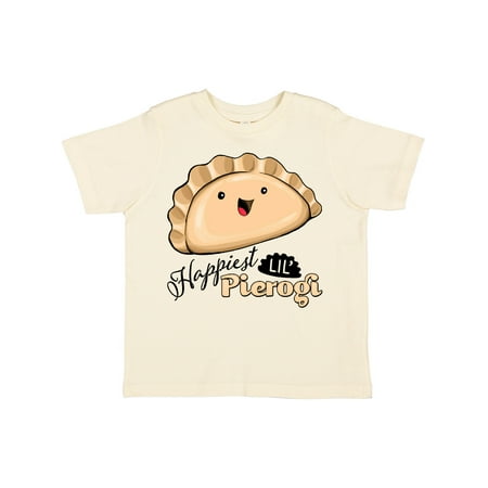 

Inktastic Happiest Lil Pierogi Gift Toddler Boy or Toddler Girl T-Shirt